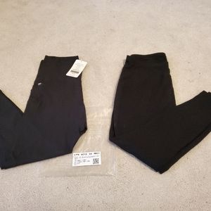 *Fabletics* PureLuxe Maternity Legging with pockets L + free Old Navy Pair